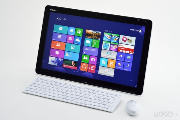 新ジャンル“床置き”PC『VAIO Tap 20』もWindows8搭載