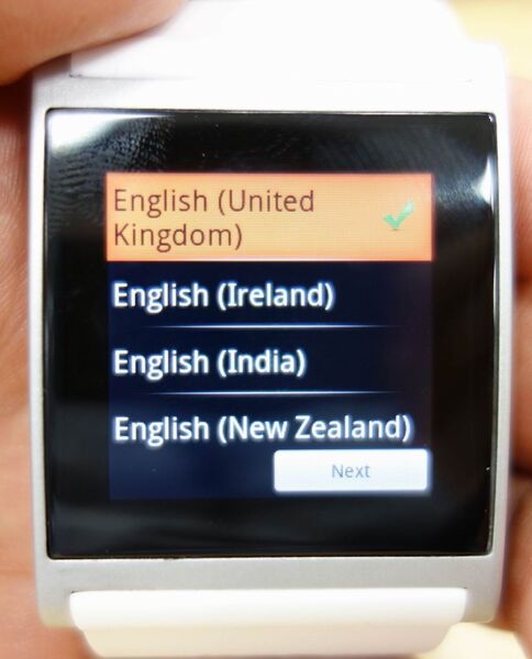 Android時計『i'm WATCH』を竹子がくれましたの巻
