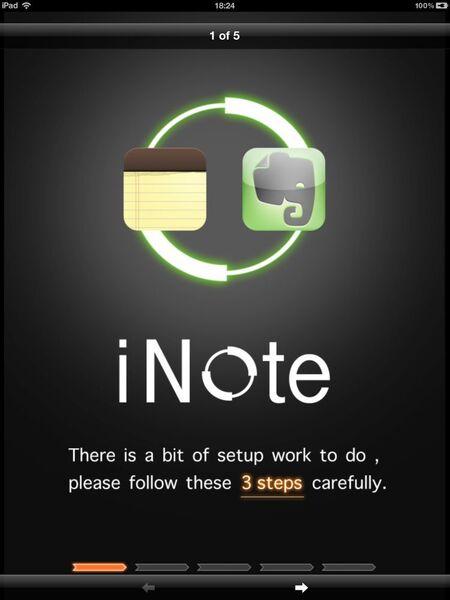 iNote:sync Evernote w/ iPhone Notes