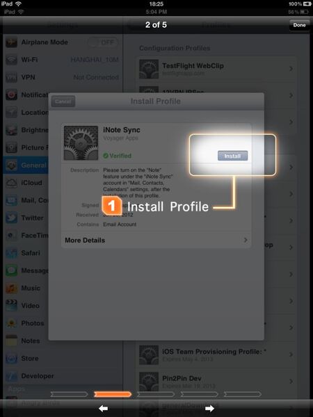 iNote:sync Evernote w/ iPhone Notes