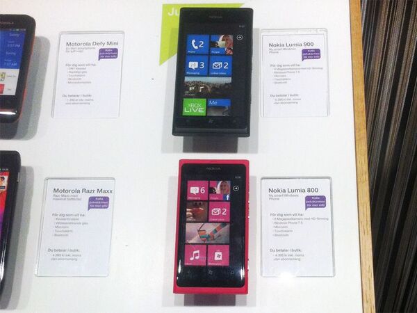 スウェーデンのWindows＆WP8最新情報