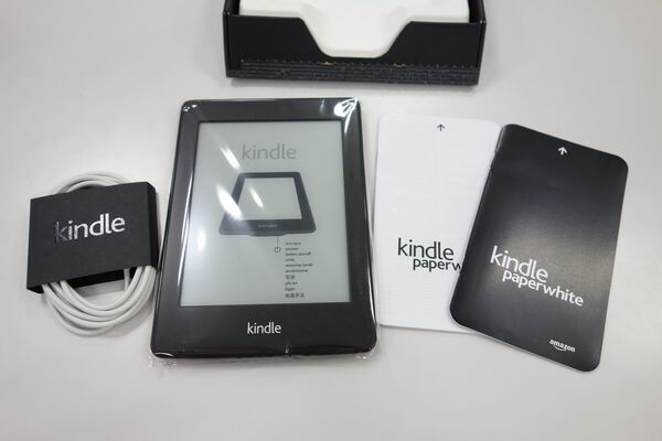 Kindle Paperwhite開梱からコミックを読むまで