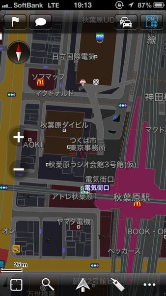 iPhone 5にも対応の無料地図アプリ『Map Fan＋』が登場