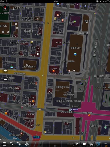 iPhone 5にも対応の無料地図アプリ『Map Fan＋』が登場