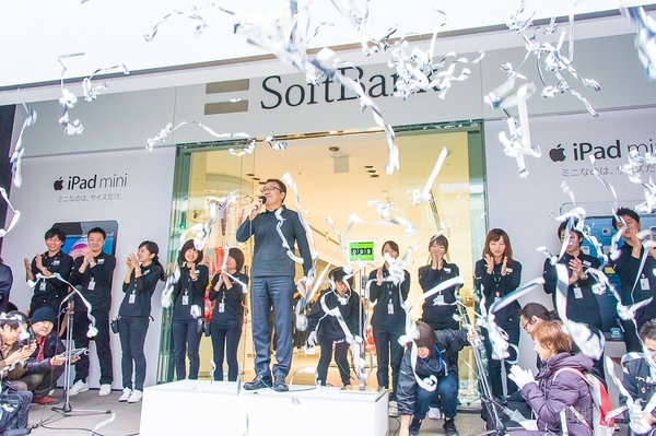 SB銀座店でiPad mini発売イベント 気になるテザリングは？