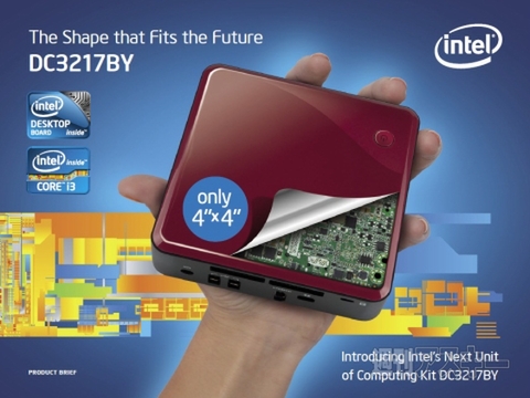 約500グラムの超小型ベアボーン、インテル『NUC』に激惚れ