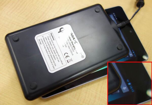 スマホ＆タブレットをワイヤレス充電化してみた