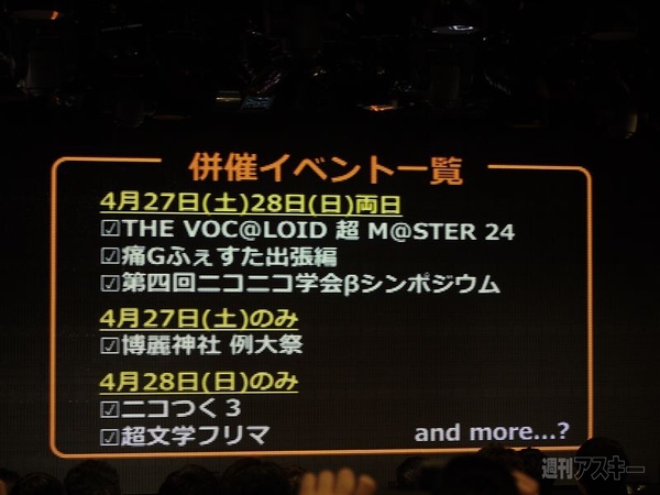 ニコニコ超会議2発表会