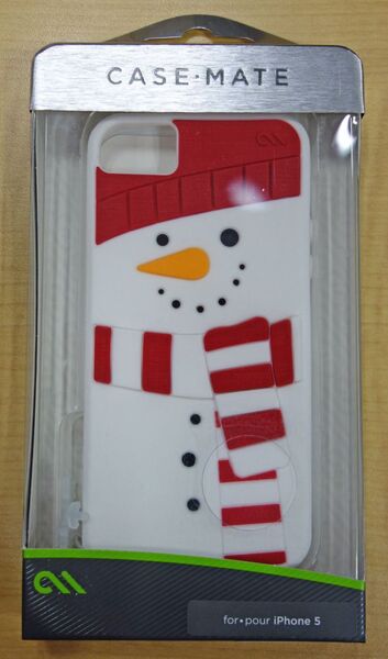 Case-Mate iPhone5 Creatures:Snowman Case,White