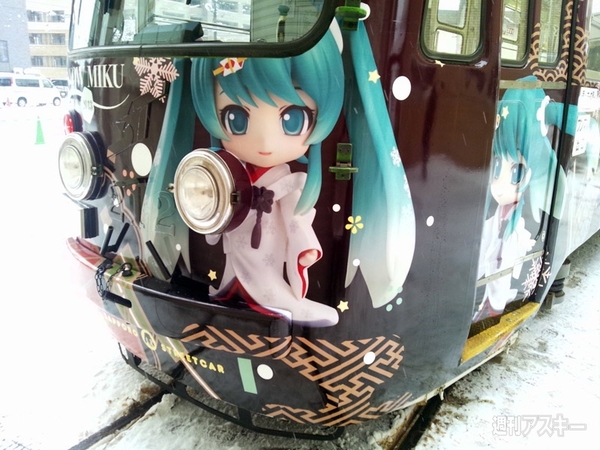 雪ミク電車2013