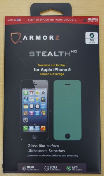 一筋の傷すら入らないiPhone5用液晶保護フィルムを試した