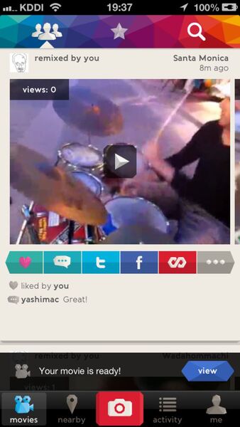 さまざまな角度からの動画を楽しめるiPhoneアプリに惚れた！