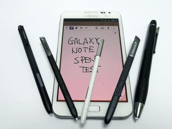 GALAXY NoteのS Pen比較【冬休みの自由研究】