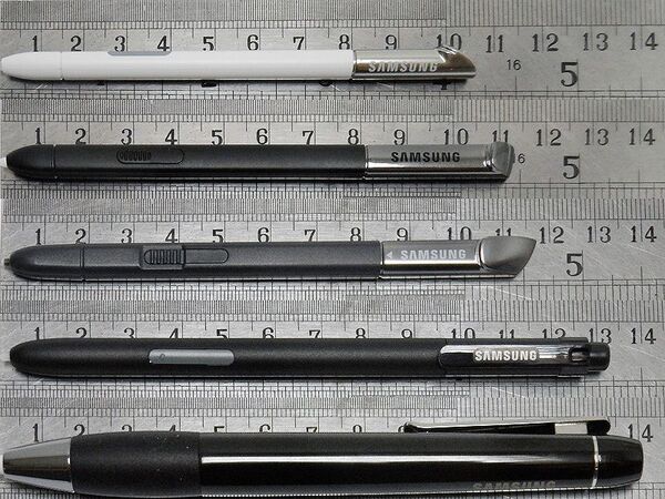 GALAXY NoteのS Pen比較【冬休みの自由研究】