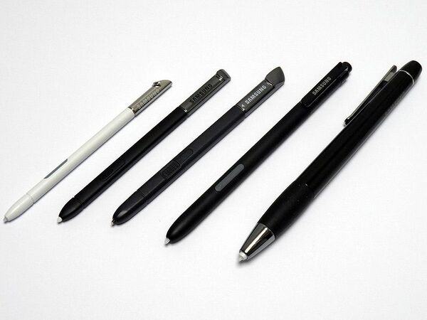 GALAXY NoteのS Pen比較【冬休みの自由研究】