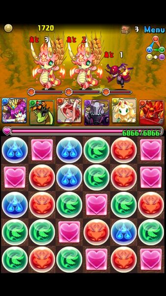 パズドラ：『炎の歴龍』中級攻略への道 