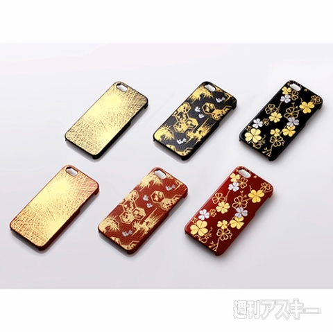 iPhone5専用新年にピッタリの宮内庁御用達本漆器ケース