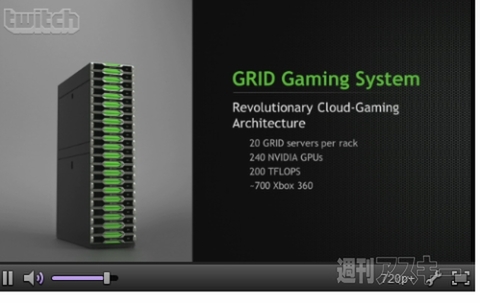 ゲームをクラウドにおいてタブレットで遊べる『NVIDIA GRID』発表：CES2013