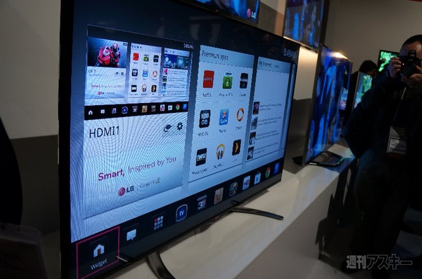 LGが55型と65型の4Kテレビを発表。55型有機ELも遂に発売へ：CES2013