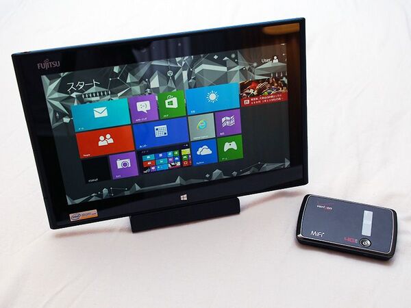 Windows8タブレットで出張も快適に