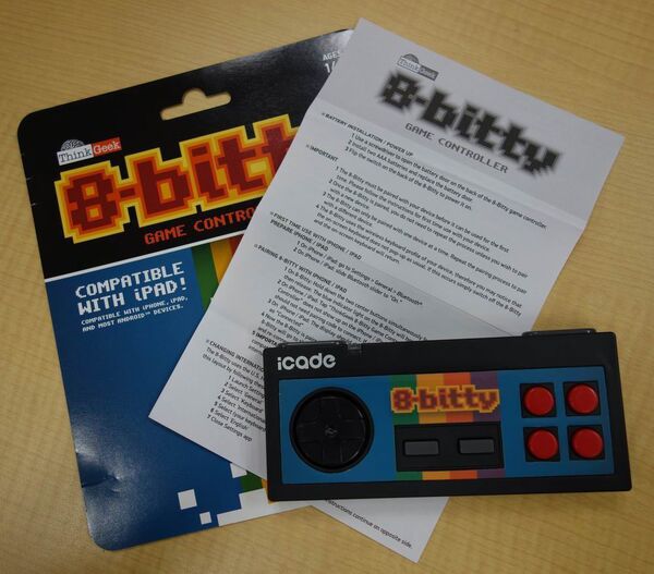 レトロなiPhone＆Android用ゲームパッドでゼビウスを遊んでみた