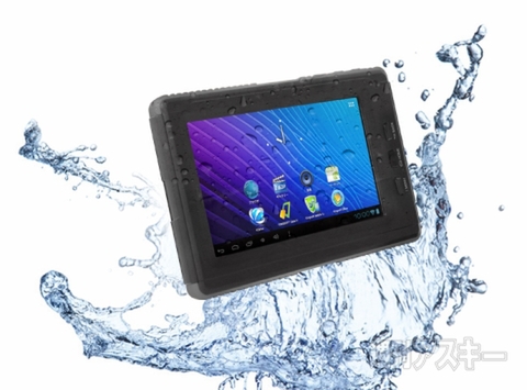 水深1mもOKな防水7インチタブレット『ADP-705W』が発売 - 週刊アスキー