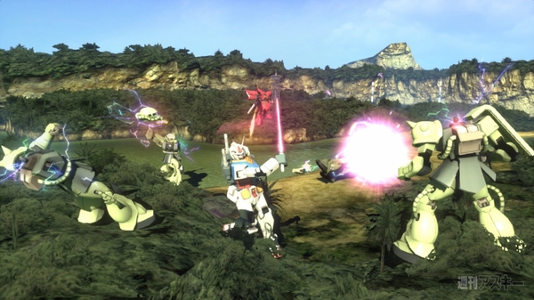 ガンプラをモチーフにしたACT『ガンダムブレイカー』の参戦MSと基本システムが判明