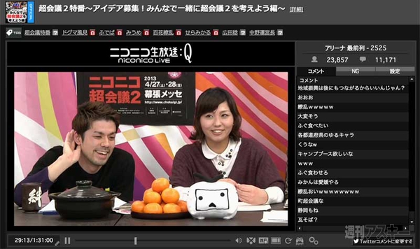 2013年1月21日ニコニコ超会議2特番