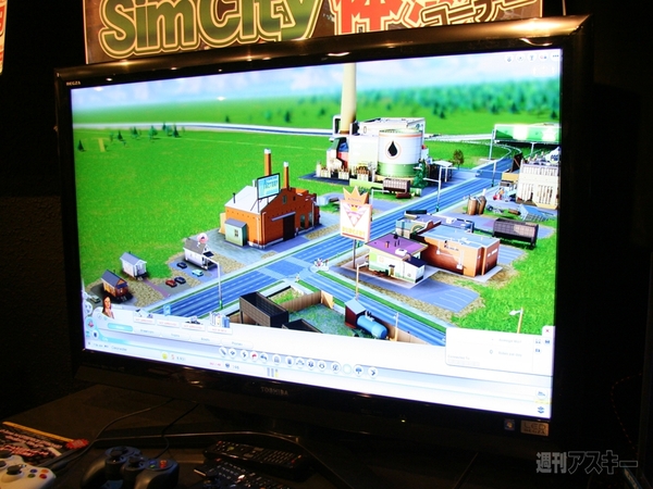 3月7日発売の『SimCity』ベータテスト画面