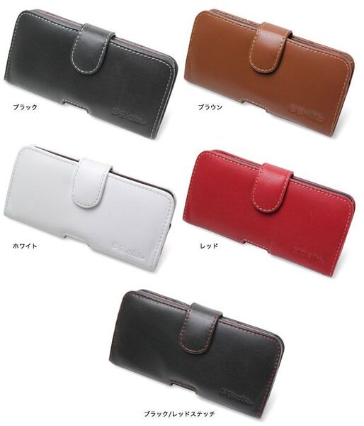 PDAIR レザーケース for HTC J butterfly HTL21