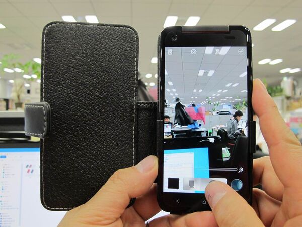 PDAIR レザーケース for HTC J butterfly HTL21