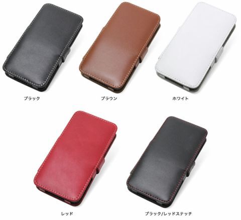 PDAIR レザーケース for HTC J butterfly HTL21