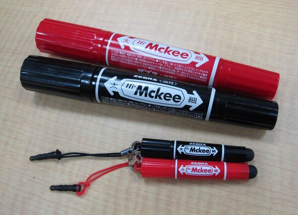 マッキーでiPhone5にメモを書いてみた