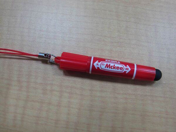 マッキーでiPhone5にメモを書いてみた