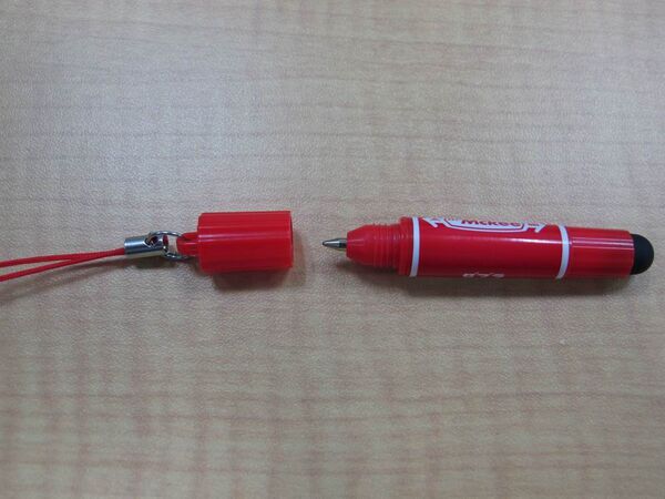 マッキーでiPhone5にメモを書いてみた