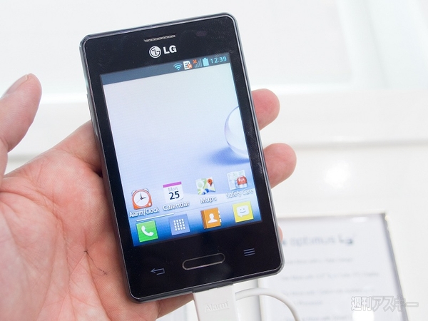 LGのOptimusシリーズは国内版と少し違う：MWC2013
