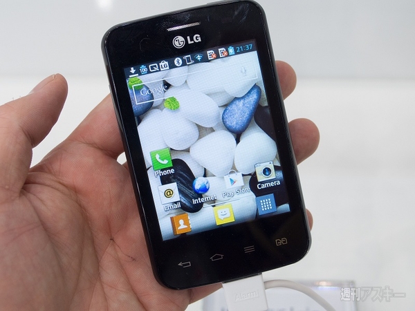 LGのOptimusシリーズは国内版と少し違う：MWC2013