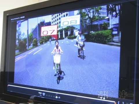 ゼッケンつきの選手たち