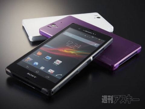 Xperia Z用 超薄型カバーセット