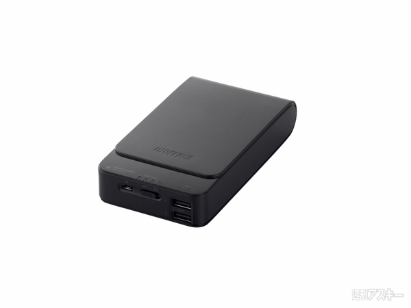 15分でiPhoneフルチャージぶん急速充電できるバッファローのモバイルバッテリー