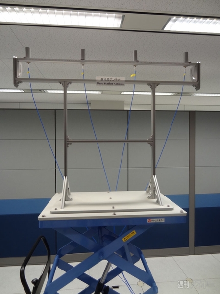 MU-MIMO実験 基地局アンテナは4本