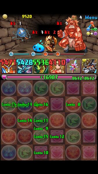 パズドラ コンボがキモチイイ3色限定ダンジョン 週刊アスキー