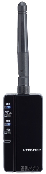 中継器で高速WiFi化