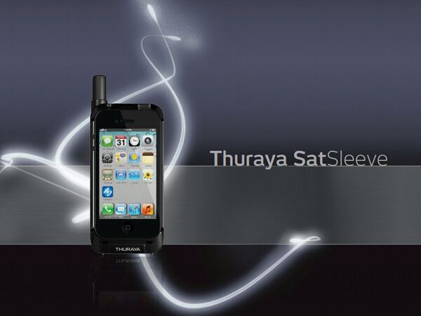全世界で通話可能なiPhone用衛星電話ユニット