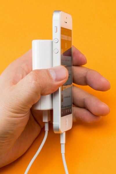 PLANEX パワージャケットFor iPhone5 PL-POWERJ