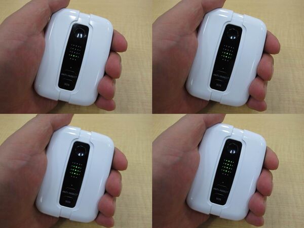 ニギニギすると充電するモバイルバッテリーでキミもムキムキに