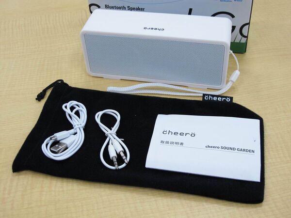 編集部全員が顔をしかめる大音量スピーカー『cheero SOUND GARDEN』がデタ