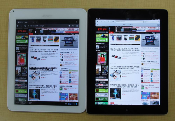 Retinaなのに格安なAndroidタブ『ARCHOS 97 Titanium HD』