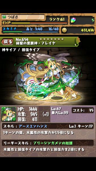 パズドラ：ワタシの大切な助っ人様