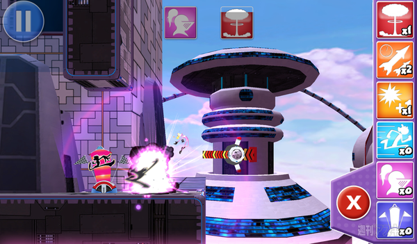 爆発しまくりの新感覚アクションなスマホゲーム、Ms. Splosion Man